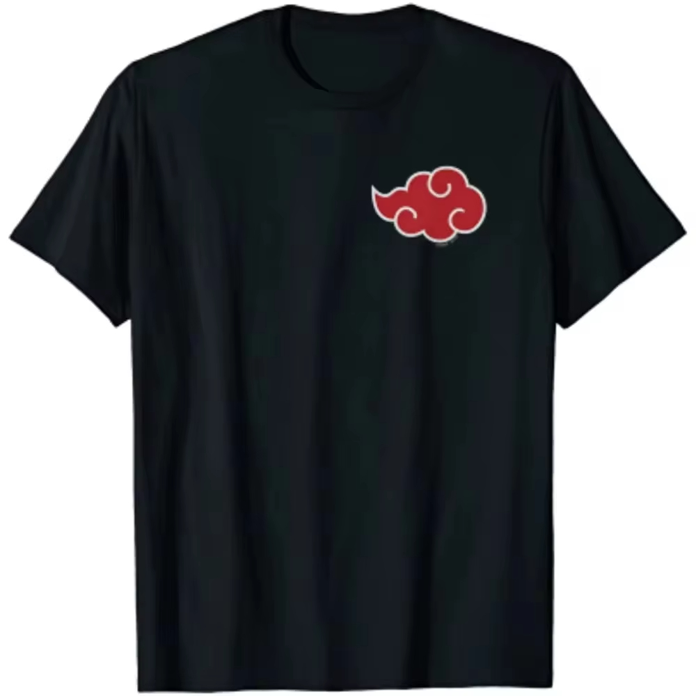 Streetwear Brand Japan - Japan Anime Akatsuki Wolken-Symbole Druck Herren