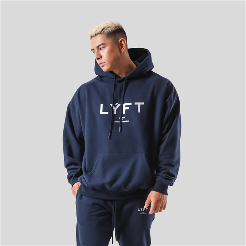 Streetwear Brand Japan - Lyft klassisches Logo Männer Hoodies Winter