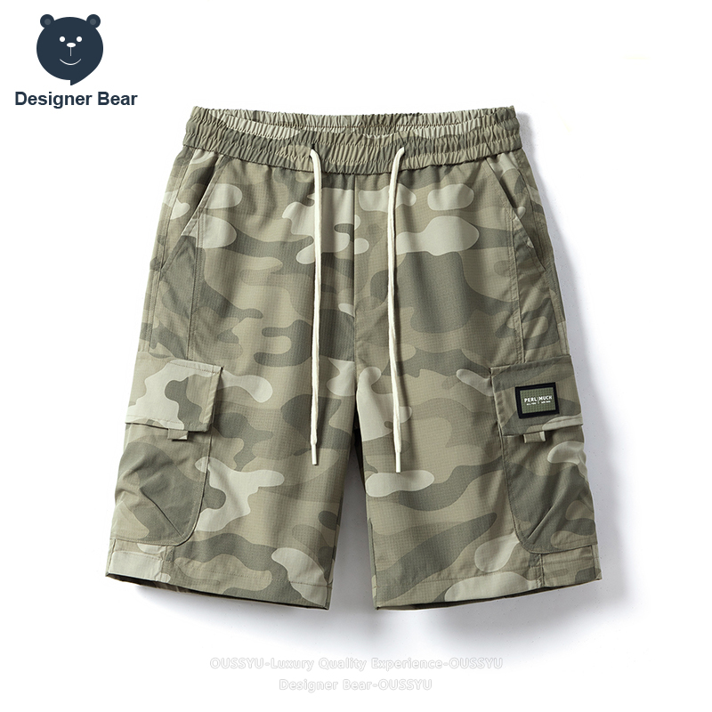 Streetwear Brand China - Markenkleidung Sommer Cargo Camo Shorts Herren