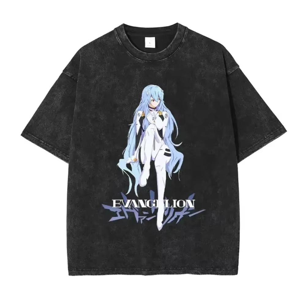 Streetwear Brand Japan - Übergroße männer T Shirts Kleidung EVA