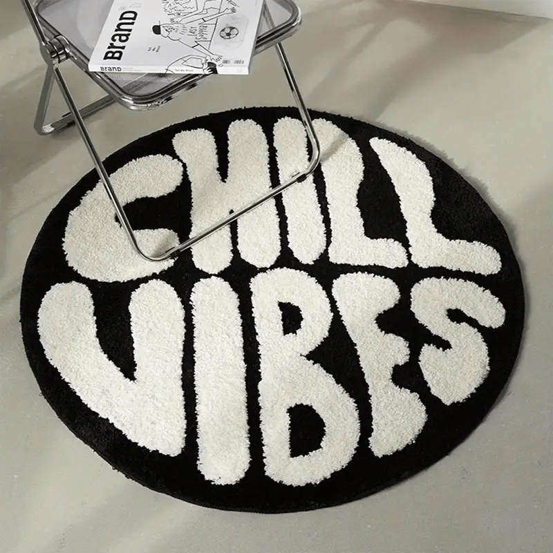 Streetwear Brand Rugs - VIKAMA Amerikanische Streetwear-Marke Runder Teppich mit