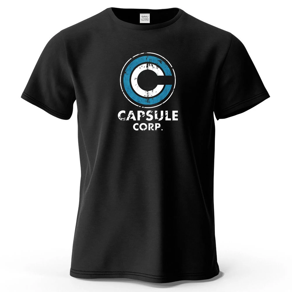 Streetwear Brand Japan - S-4XL Capsule Corp Baumwolle Lustiger Aufdruck