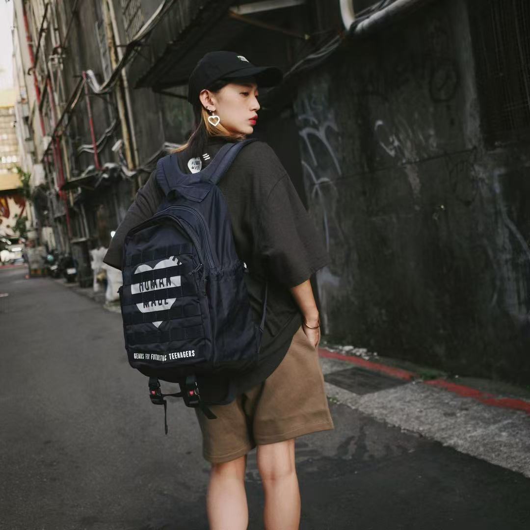 HUMAN MADE Militärrucksack, tr – Streetwear Brand Backpack Bewertung und Preis