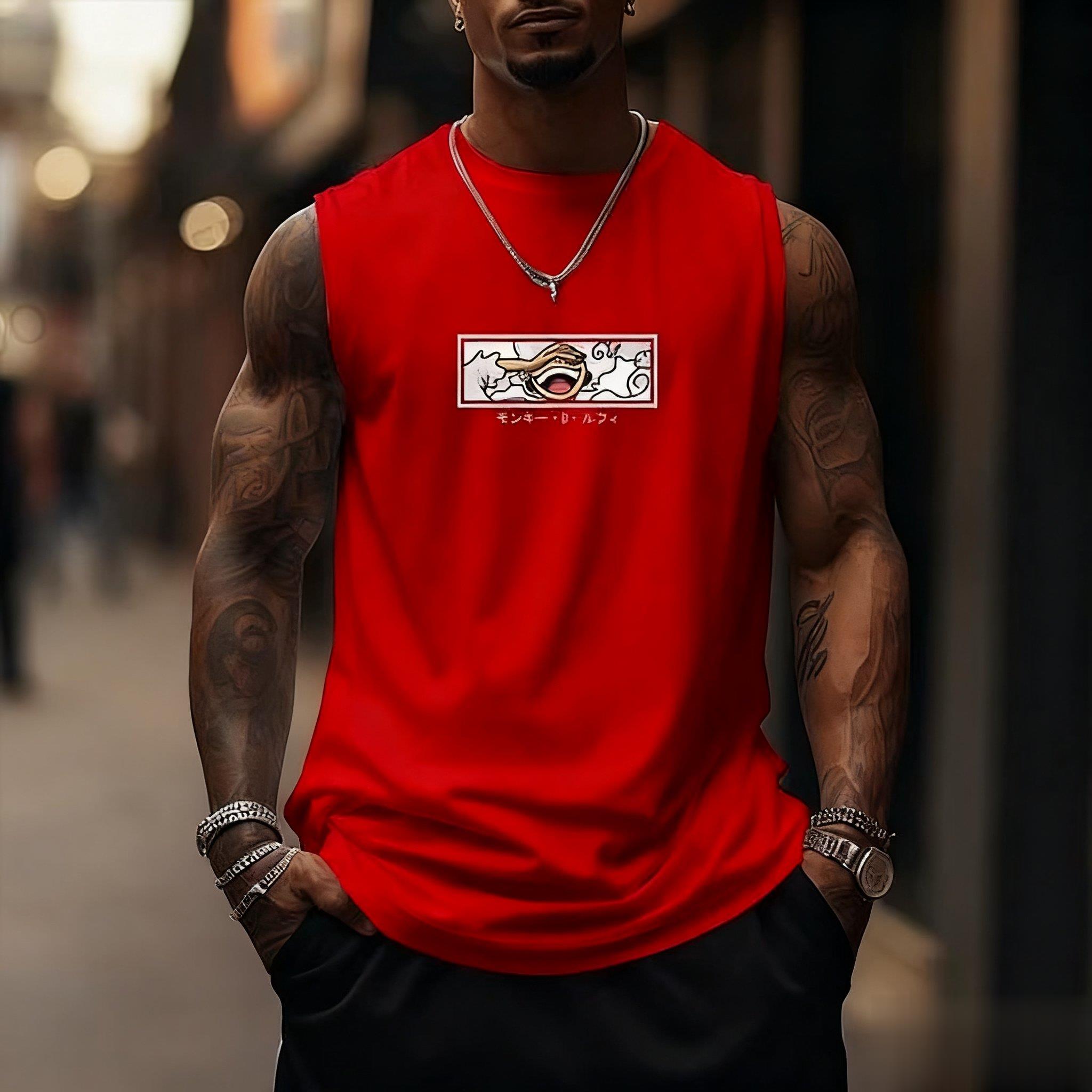One Piece Ruffy Gear 5 Tank To – Streetwear Brand Japan Bewertung und Preis