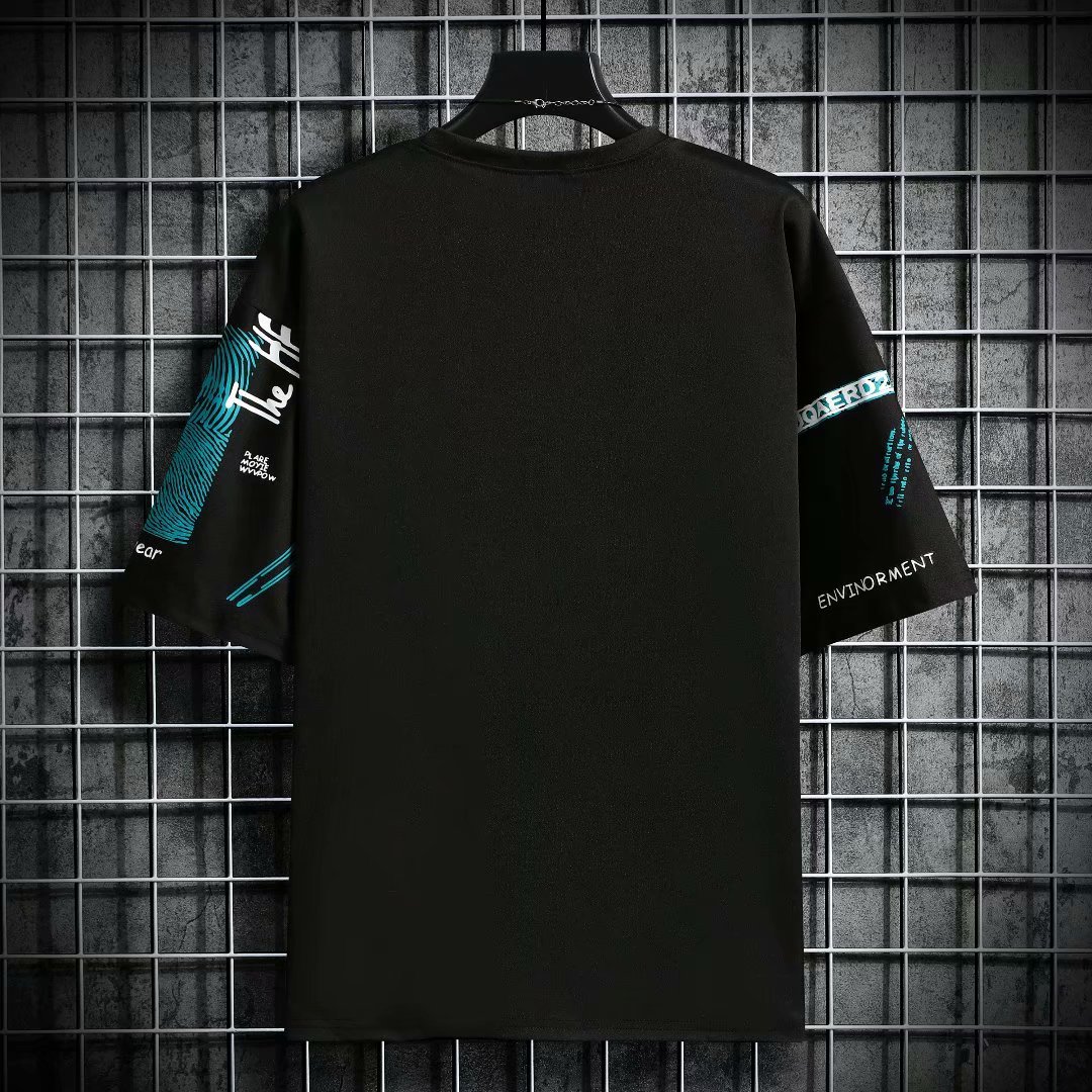 Männer Harajuku Graphic Schwar – Streetwear Brand Japan Bewertung und Preis