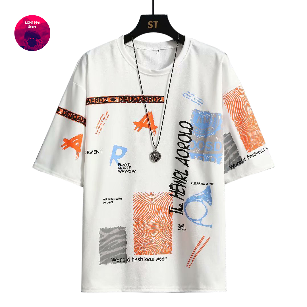 Männer Harajuku Graphic Schwar – Streetwear Brand Japan Bewertung und Preis