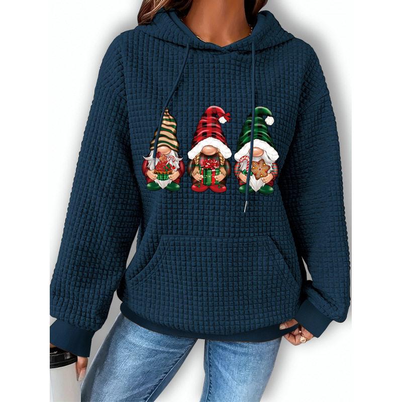 Weihnachts-Print Hoodie Damen  – Streetwear Brand Collection Bewertung und Preis