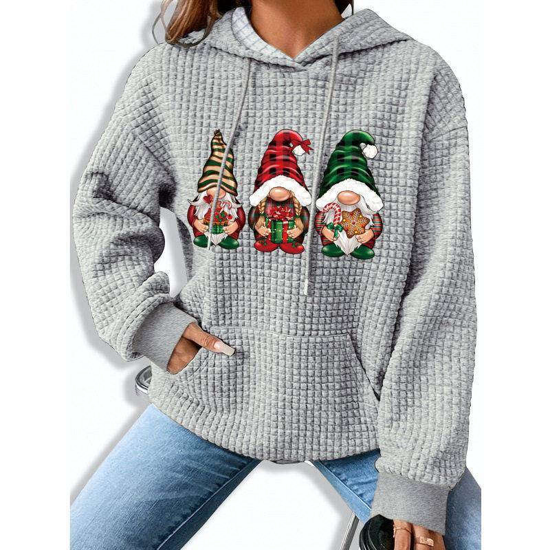 Weihnachts-Print Hoodie Damen  – Streetwear Brand Collection Bewertung und Preis