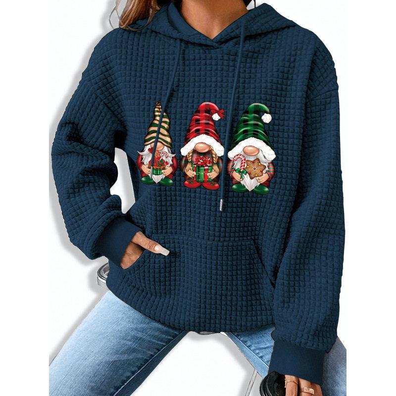Weihnachts-Print Hoodie Damen  – Streetwear Brand Collection Bewertung und Preis